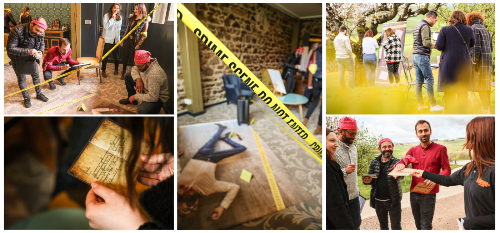 Murder Party, activité d'enquête en équipe à Lyon et ses alentours