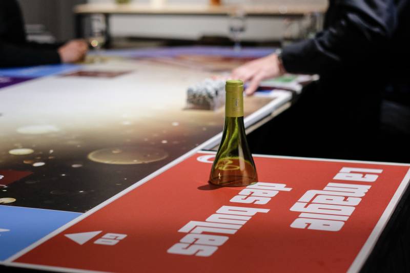 Apprendre et se divertir en goutant du champagne 