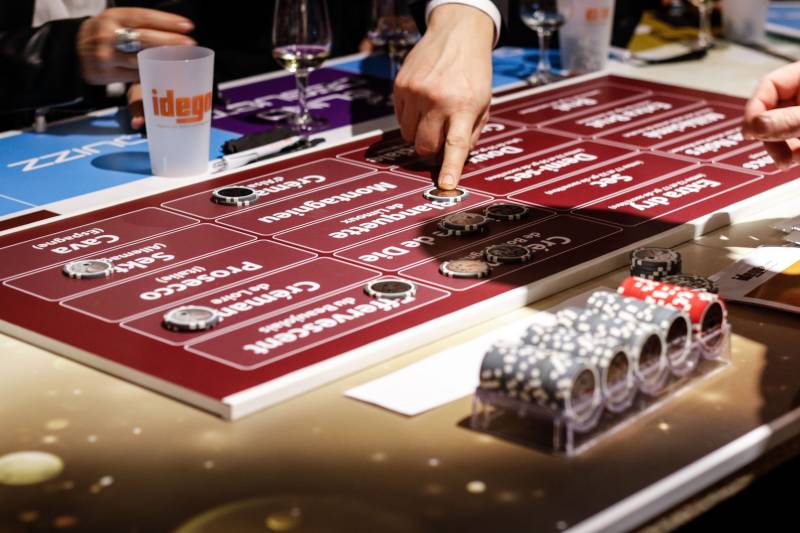 Casino du vin thème Champagne pour votre soirée