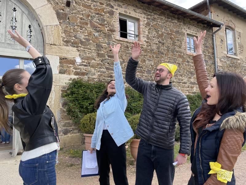 Séminaire et team-building activité post-réunion pour vos collaborateurs sur Lyon et sa région